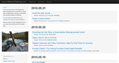 Desktop Screenshot of coffeeandflyfishing.com